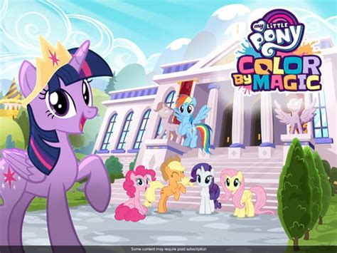 Unlock the magic of My Little Pony's Color by Magic app